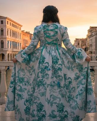 vestito di carnevale ottocentesco (rococò)