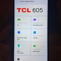 TCL 605 128M Nuovo mai usato Originale con scatola