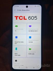 TCL 605 128M Nuovo mai usato Originale con scatola