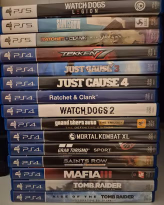 Giochi PS4 e PS5 - LEGGERE LA DESCRIZIONE