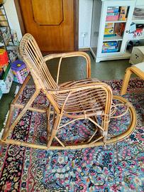 sedia a dondolo piccola