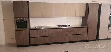 cucina l.430 cm completa di elettrodomestici 