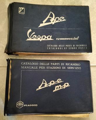 catalogo belle parti di ricambio piaggio ape