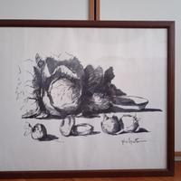 Disegno a carboncino di Aldo Vanotto