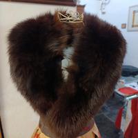 Collo in Vera Pelliccia di Visone Vintage