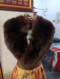 Collo in Vera Pelliccia di Visone Vintage