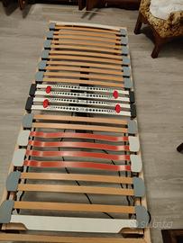 Materasso e rete ortopedica regolabile