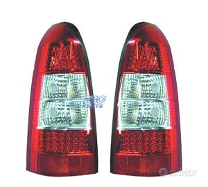 FANALI OPEL ASTRA G CARAVAN 97-04 LED ROSSO CROMAT