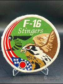 Patch Ricamata F-16 'Stingers' da Collezione 🦅