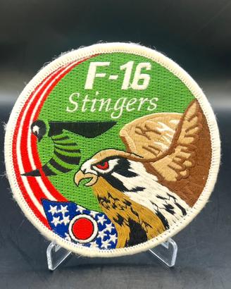 Patch Ricamata F-16 'Stingers' da Collezione 🦅