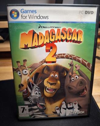 Coppia videogiochi PC Madagascar + Era Glaciale 2