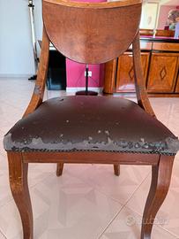 Sedie in legno