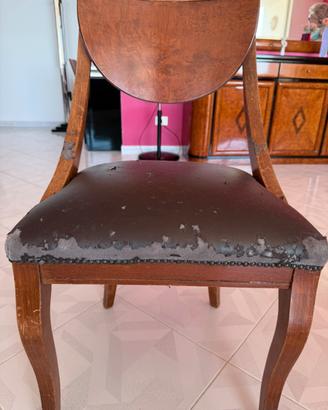 Sedie in legno
