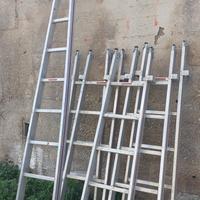 scala in alluminio per  lavori interni ed esterni 