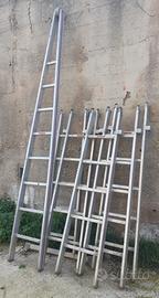 scala in alluminio per  lavori interni ed esterni 