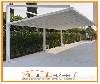 Gazebo box auto copertura fissa moderna tettoia
