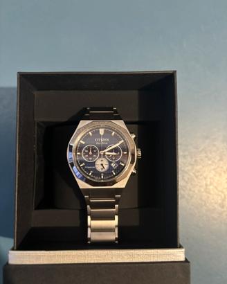 Citizen Zenshin Senkei Crono Super Titanio (blu)