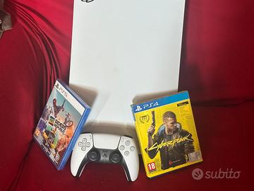 PS5 + Dualsense e Riders Republic PS5 + Cyberpunk