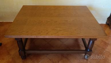 Tavolino da salotto in legno