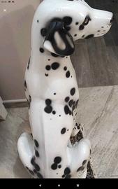 cane dalmata in ceramica 