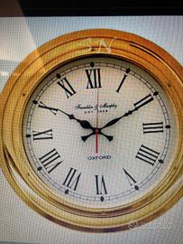Orologio ottone da parete