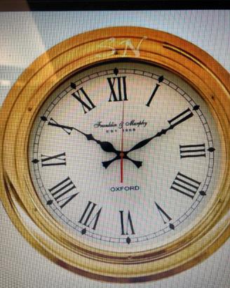 Orologio ottone da parete