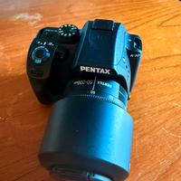 Pentax k70 con corredo in ancora in garanzia