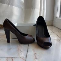 Scarpe alte misura 36 con plateau