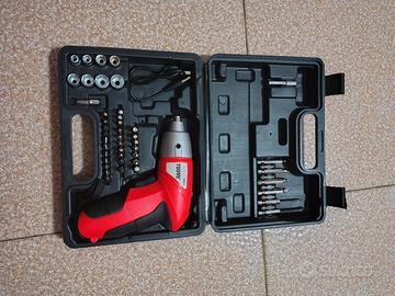 Avvitatore Ricaricabile con Inserti e Custodia