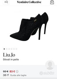 Liu jo stivale pelle donna 37 tg