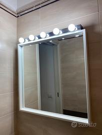 Specchio NISSEDAL + Lampada MUSIK