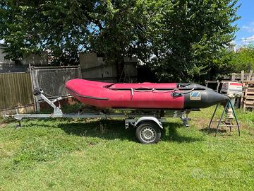 Gommone + carrello + motore