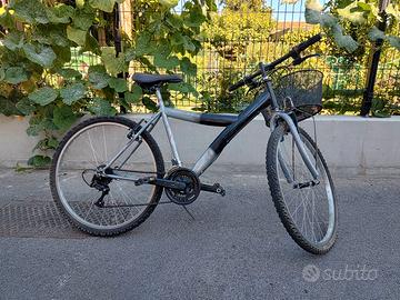 Bici MTB con cestino