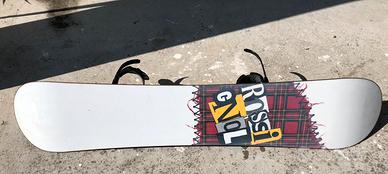 Snowboard Rossignol Contrast 156cm + attacchi