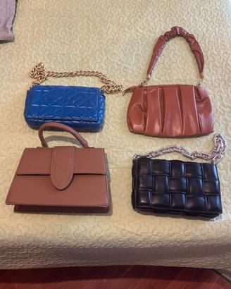 Set di 4 borse