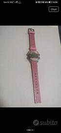 OROLOGIO DIGITALE XIAM STILE Y2K ROSA GLITTERATO