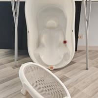 vasca per bagnetto e cavaletto