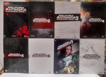 SQUADRA ANTIMAFIA  completa - 8 STAGIONI 40 DVD