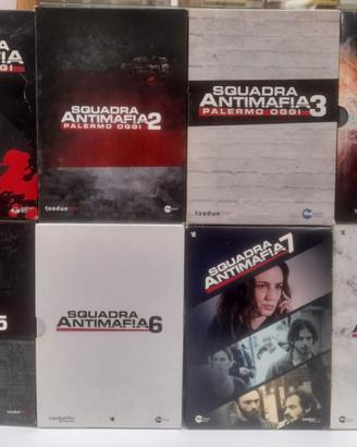 SQUADRA ANTIMAFIA  completa - 8 STAGIONI 40 DVD