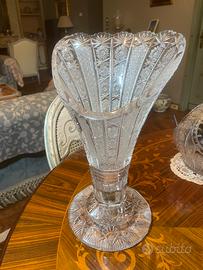 Vaso cristallo Boemia