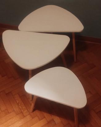 Tavolini moderno da salotto in bambù 