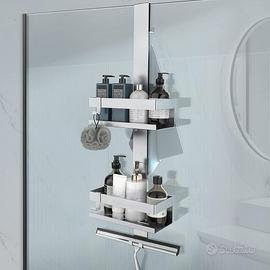 Mensola Doccia da Appendere in Acciaio Inox
