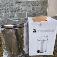 pattumiera nuova acciaio 