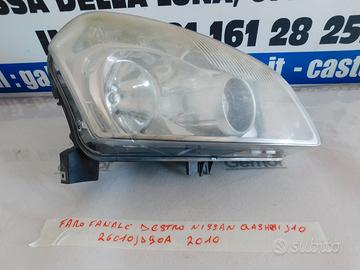 faro fanale anteriore Sx nissan qashqai j10