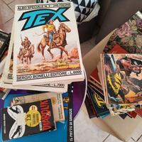 libri e fumetti in blocco 