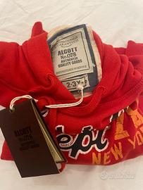 Felpa con cappuccio a maniche lunghe