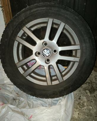 4 CERCHI IN LEGA MSW 22 5,5x14 ET 35 GREY SILVER