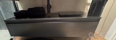 Cassettiera nera da bagno ArBlu