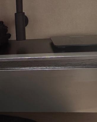 Cassettiera nera da bagno ArBlu