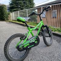 Bici bimbo kawasaki 16